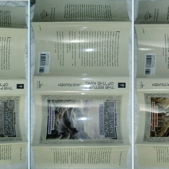 The LORD Of The RINGS 3 Volume Set by JRR Tolkien in Slipcase As New - Picture 7 of 8